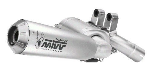 MIVV BMW F 900 R 2020> 2024 X-M1 Titanium SLIP-ON B.038.LC4T