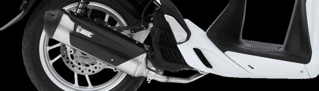 MIVV MBK SKYCRUISER 125 2006 > 2016 Urban Stainless Steel FULL SYSTEM (KAT) C.YA.0007.K