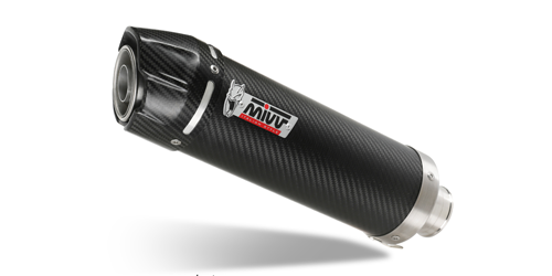 MIVV YAMAHA XSR 125 2022 > 2024 GP Carbon with Carbon cap FULL SYSTEM Y.075.L2SC