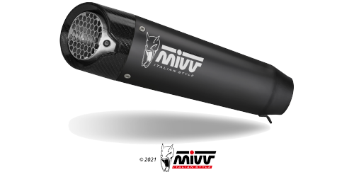 MIVV TRIUMPH STREET TRIPLE 765 R / RS 2025 > 2026 X-M5 Black Stainless Steel FULL SYSTEM T.031.SC5B