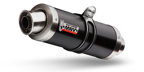 MIVV ZONTES ZT 125 GK 2021 > 2024 GP Black Stainless Steel FULL SYSTEM Z.003.LXB