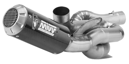 MIVV DUCATI PANIGALE V4 2018 > 2022 MK3 Titanium FULL SYSTEM EVO R.DU.0006.SM3C