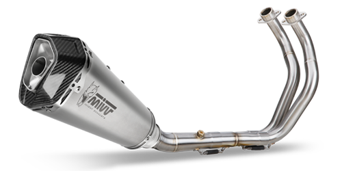 MIVV YAMAHA MT-07 / FZ-07 2021 > 2024 Delta Race Stainless Steel FULL SYSTEM Y.074.LDRX
