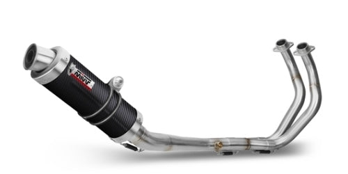 MIVV YAMAHA MT-07 / FZ-07 2014 > 2020 GP Black Stainless Steel FULL SYSTEM Y.045.LXB