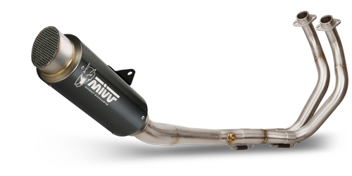MIVV YAMAHA MT-07 / FZ-07 2021 > 2024 GP PRO Black Stainless Steel FULL SYSTEM Y.065.LXBP