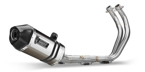 MIVV YAMAHA TRACER 7 / GT 2021 > 2024 Speed Edge Stainless Steel FULL SYSTEM Y.058.LRX