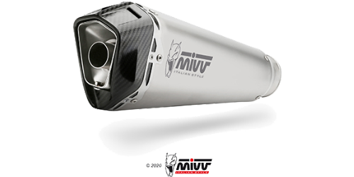 MIVV YAMAHA TRACER 9 / GT / GT+ 2025 > 2026 Delta Race Stainless Steel FULL SYSTEM Y.081.LDRX