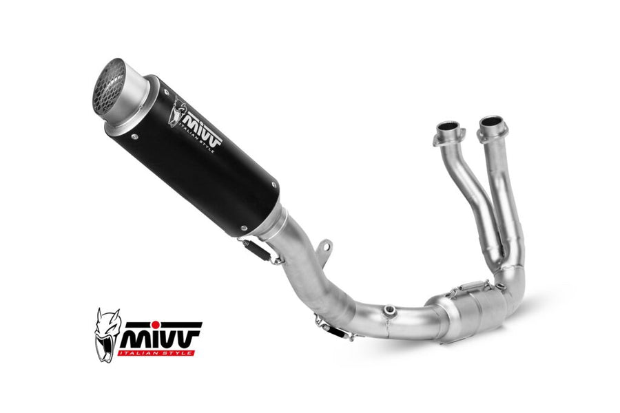 MIVV YAMAHA MT-07 / FZ-07 2025 > 2026 GP PRO Black Stainless Steel FULL SYSTEM Y.084.LXBP
