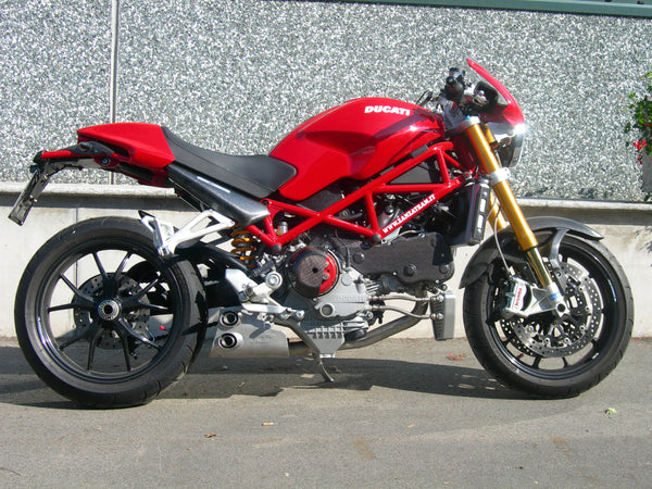 QD EXHAUST Ducati Monster S4RS 2007, exhaust system Serie Ex-Box in stainless steel product image
