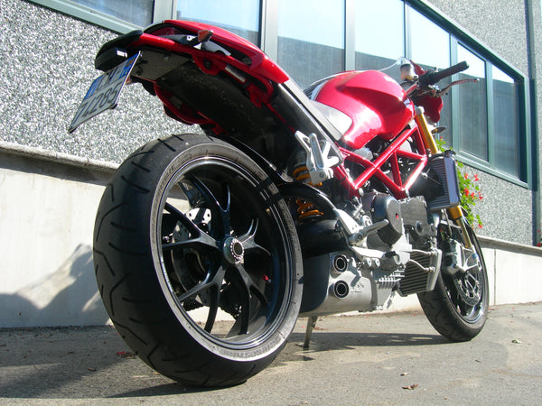 QD EXHAUST Ducati Monster S4RS 2007, exhaust system Serie Ex-Box in stainless steel product image