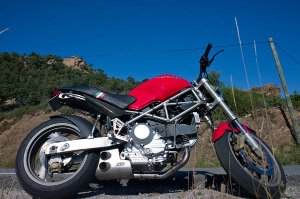 QD EXHAUST DUCATI MONSTER 600-620-750-800-900-1000 EX-BOX homologated e3 - Ex-Box Monster 1000 product image