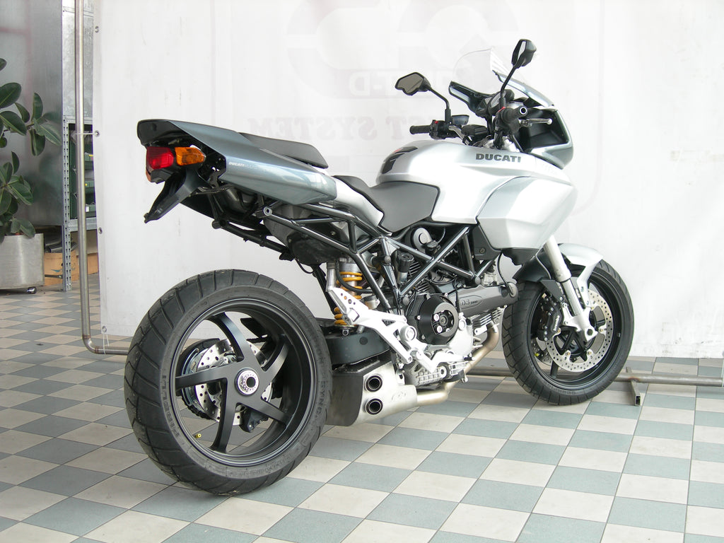 QD EXHAUST Ducati Multistrada 1000 1100, exhaust system Serie Ex-Box in stainless steel product image
