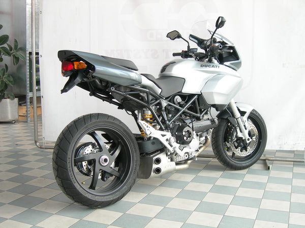 QD EXHAUST Ducati Multistrada 1000 1100, exhaust system Serie Ex-Box in stainless steel product image