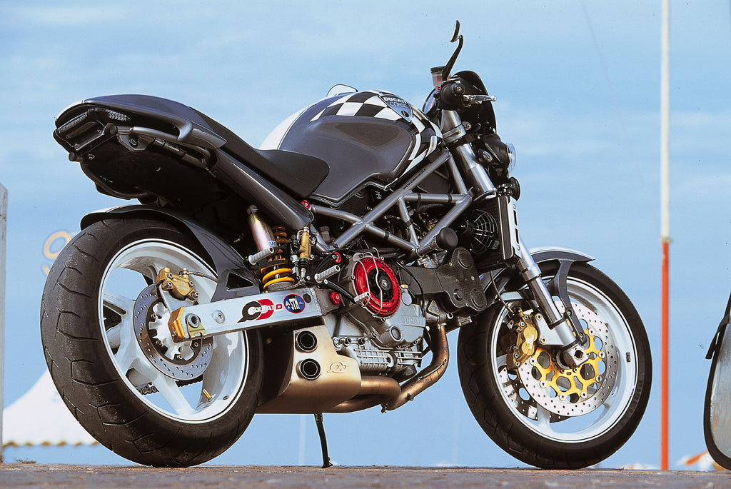 QD EXHAUST Ducati Monster S4, exhaust system Serie Ex-Box in stainless steel - Ex-Box M 1100 product image