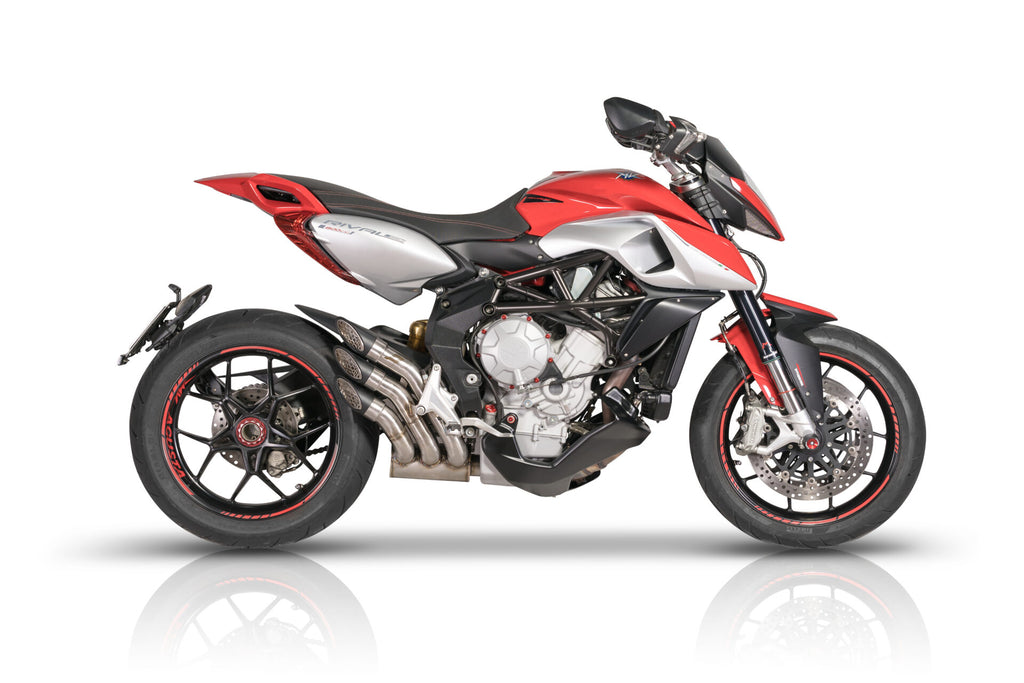 QD EXHAUST MV Agusta Rivale 800 Power-Gun - Dark Bronze product image