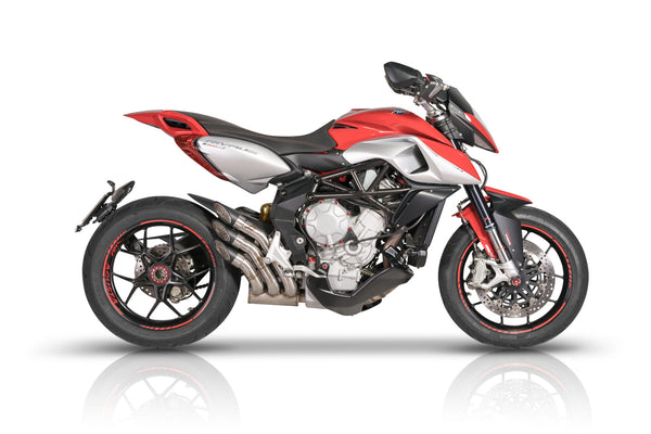 QD EXHAUST MV Agusta Rivale 800 Power-Gun - Dark Bronze product image