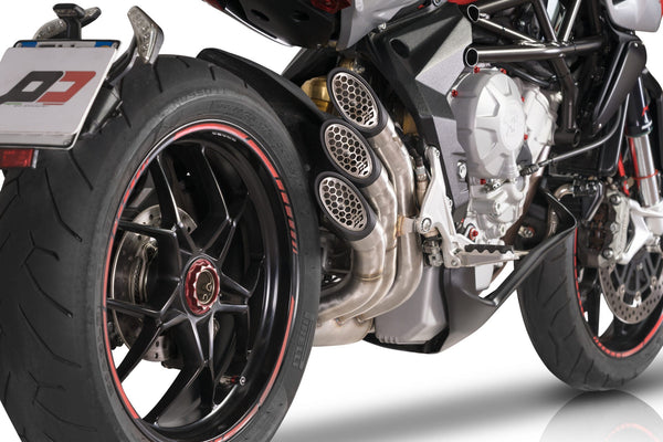 QD EXHAUST MV Agusta Rivale 800 Power-Gun - Silver Version product image