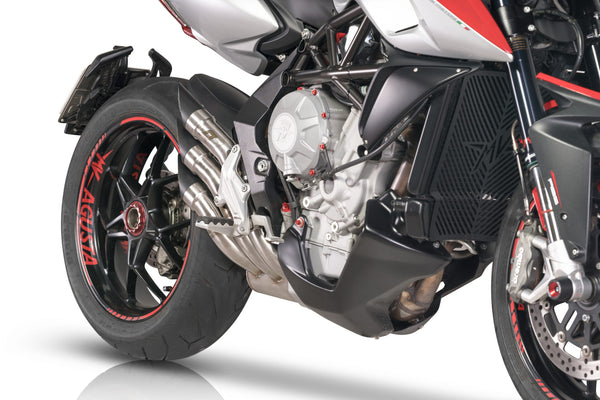 QD EXHAUST MV Agusta Rivale 800 Power-Gun - Dark Bronze product image
