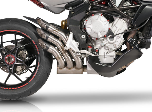 QD EXHAUST MV Agusta Rivale 800 Power-Gun - Dark Bronze product image