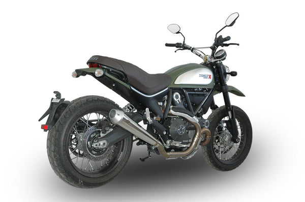 QD EXHAUST Ducati Scrambler Slip-On Euro 4 - MaXcone Dark product image