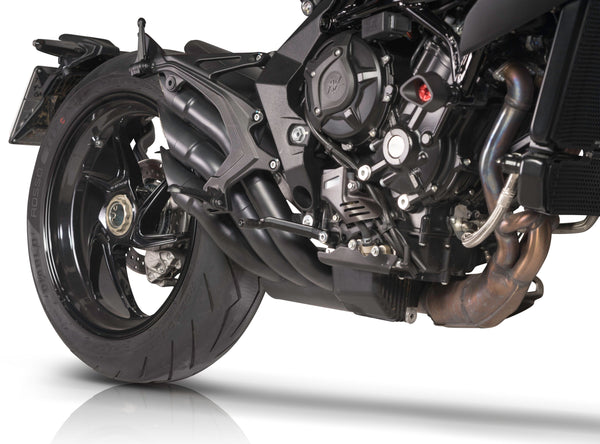 QD EXHAUST BRUTALE 800 silencer Power-Gun - Dark Bronze product image