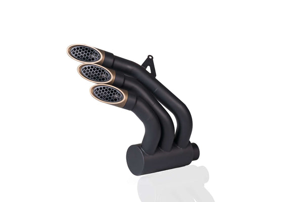 QD EXHAUST Brutale 675/800 Power-Gun - Slip-on POWER GUN 3 muffler set (DARK version) product image