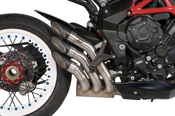 QD EXHAUST MV AGUSTA DRAGSTER 800 Power-Gun Euro 4 / Euro 5 - Silver Version product image
