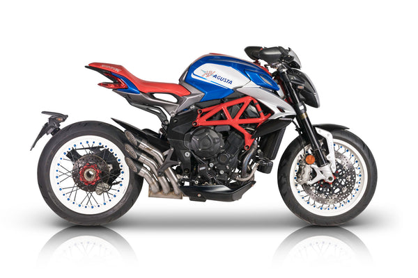 QD EXHAUST MV AGUSTA DRAGSTER 800 Power-Gun Euro 4 / Euro 5 - Dark Bronze product image