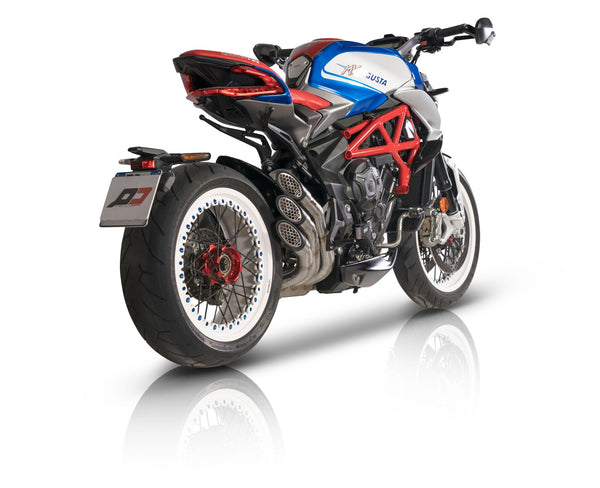 QD EXHAUST MV AGUSTA DRAGSTER 800 Power-Gun Euro 4 / Euro 5 - Silver Version product image