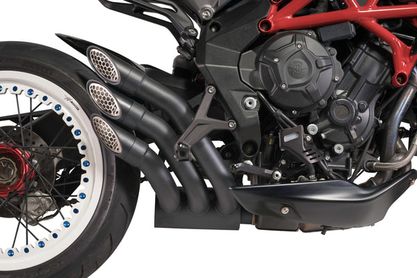 QD EXHAUST MV AGUSTA DRAGSTER 800 Power-Gun Euro 4 / Euro 5 - Dark Bronze product image