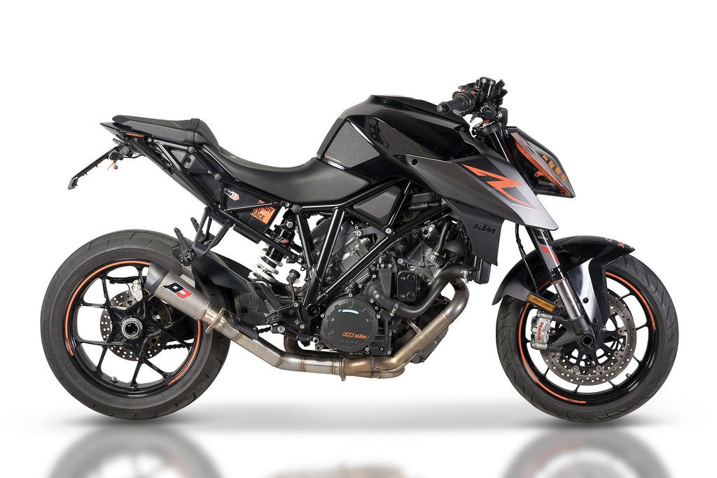 QD EXHAUST KTM 1290 SUPERDUKE Titanium GUNSHOT 60 RACING - mid pipe NO-KAT product image