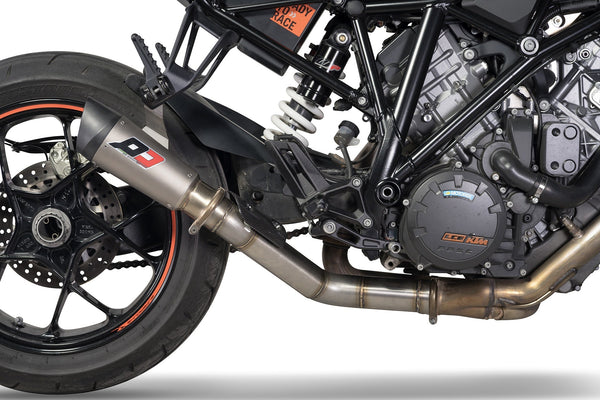 QD EXHAUST KTM 1290 SUPERDUKE Titanium GUNSHOT 60 RACING - mid pipe NO-KAT product image