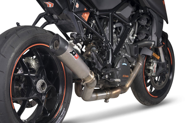 QD EXHAUST KTM 1290 SUPERDUKE silencer TriCone homologated - Titanium TriCone product image
