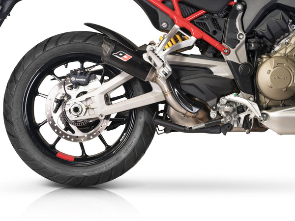 QD EXHAUST MULTISTRADA V4s / Pikes Peak - Gunshot Titanium Carbon + decat pipe product image
