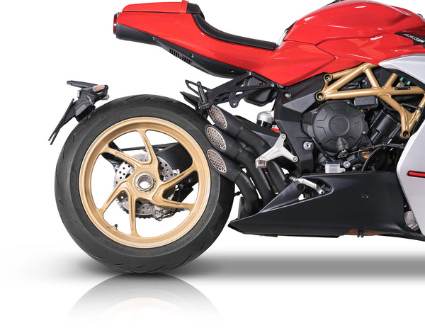 QD EXHAUST MV Agusta Superveloce 800 Power-Gun Euro 4 / Euro 5 - Dark Version product image