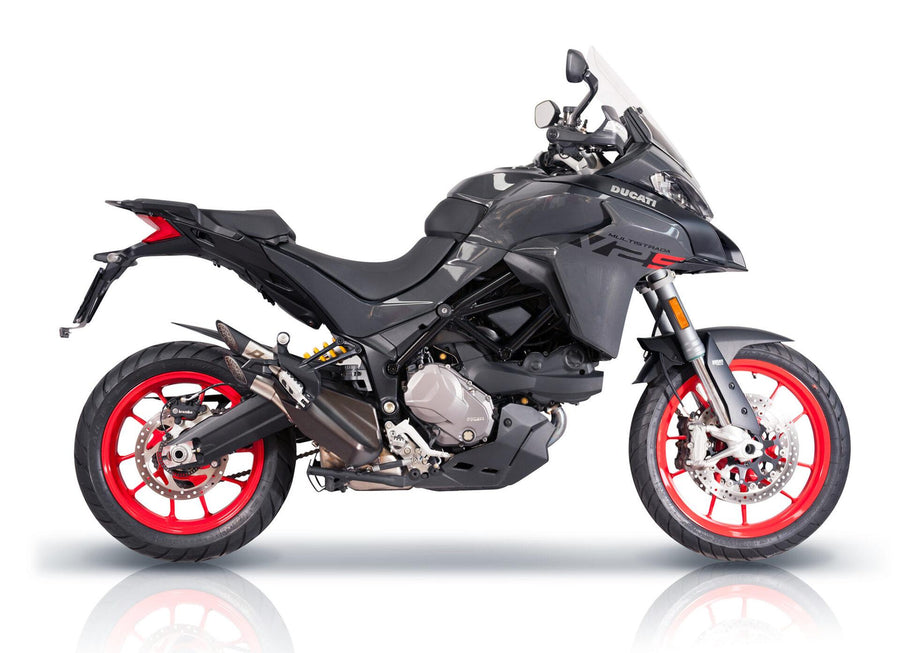 QD EXHAUST MULTISTRADA V2 Slip-on Power Gun - POWER-GUN product image