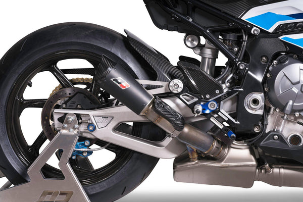 QD EXHAUST BMW S1000RR/M1000RR Slip-on GUNSHOT Dark Matter 60 product image