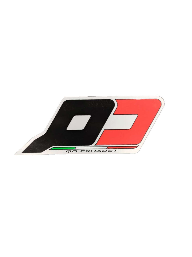 QD EXHAUST Adesivo QD Exhaust anticalore 100x38mm - adesivo qd exhaust anticalore per termiali product image