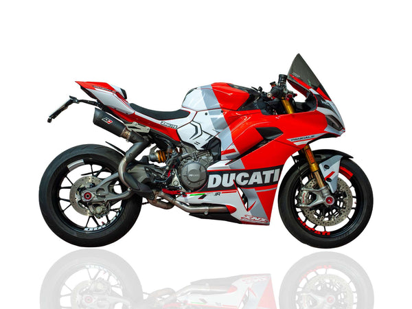 QD EXHAUST Panigale v2 2025 > slip-on system twin gunshot Dark Matter - Slip On system twin Gunshot Dark Matter product image