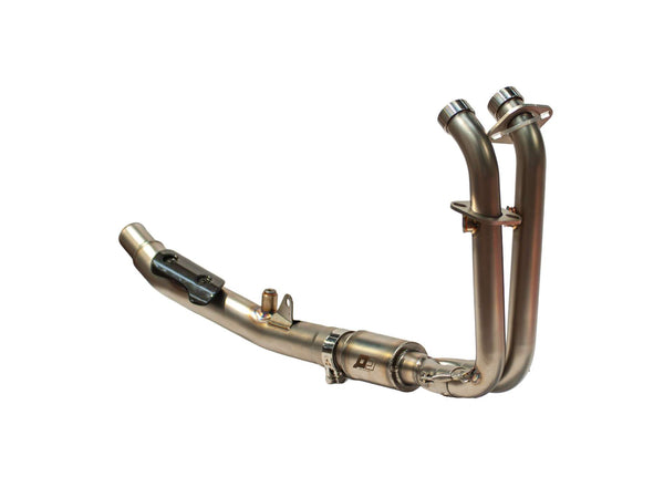 QD EXHAUST CF MOTO MT 450 2024-25 - Staffa supporto silencer eliminazione pedana passeggero product image