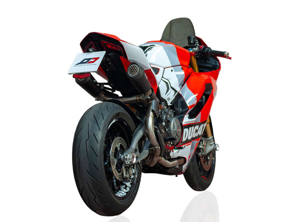 QD EXHAUST Panigale v2 2025 > slip-on system twin gunshot Dark Matter - Slip On system twin Gunshot Dark Matter product image