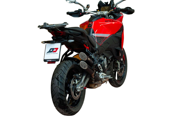 QD EXHAUST Ducati Multistrada v2 2025> POWERGUN Slip-On - Mid Pipe no Kat product image