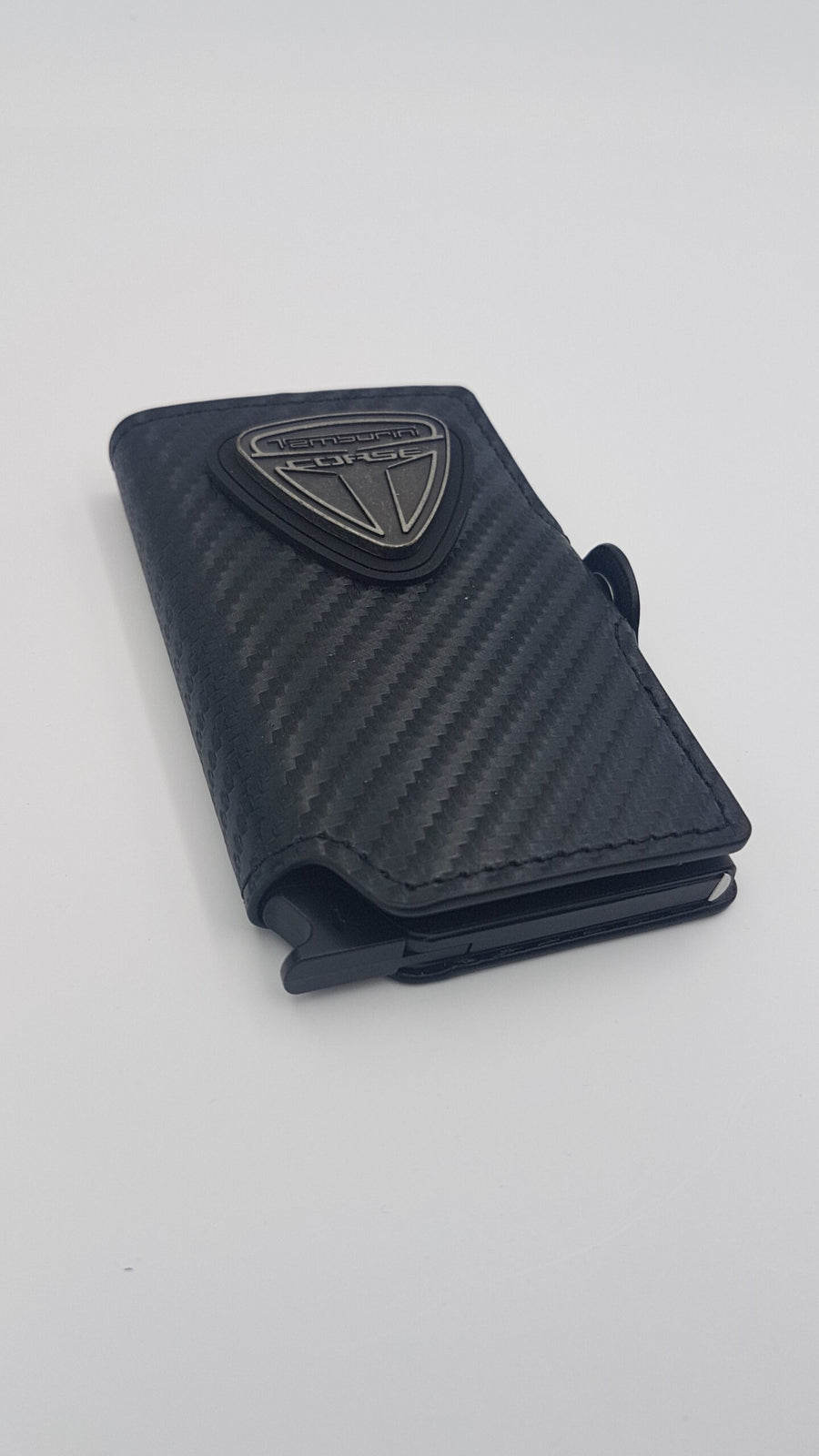 Official Tamburini Corse RFID Blocking Card Holder product photo