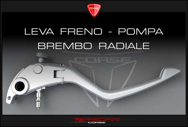 Official Tamburini Corse Shining Brembo Radial Brake Lever product photo