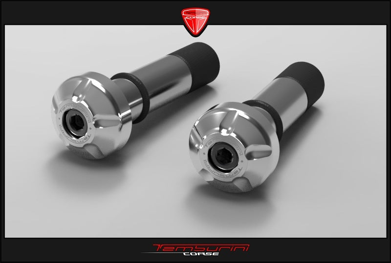 Official Tamburini Corse Shining Handlebar Bar-End Weights product photo