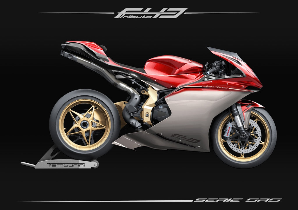 Official Tamburini Corse F43 Tributo Serie Oro Limited Edition Kit product photo