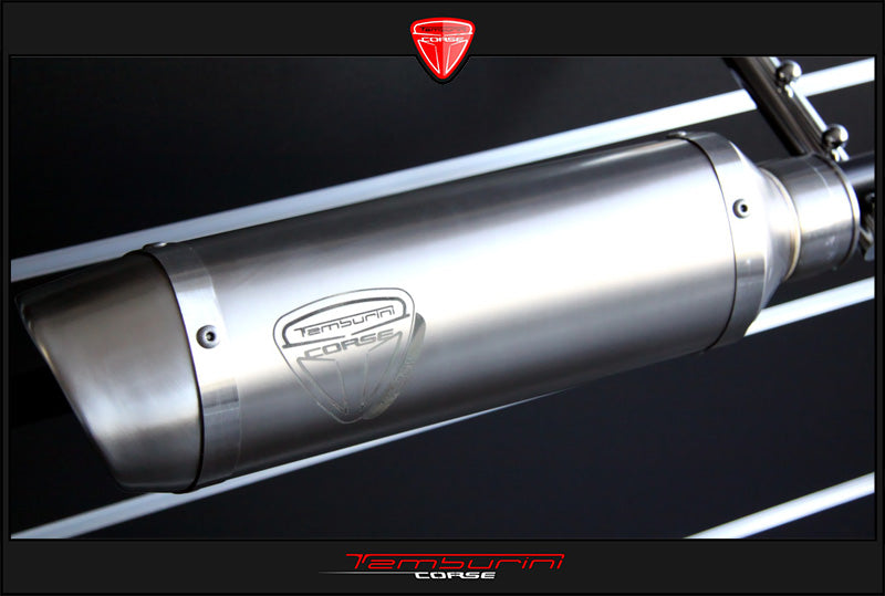 Tamburini Corse Racing Thunder Titanium Silencer with Stainless End Cap