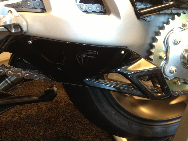 Tamburini Corse Airbrushed Carbon Lower Chain Cover