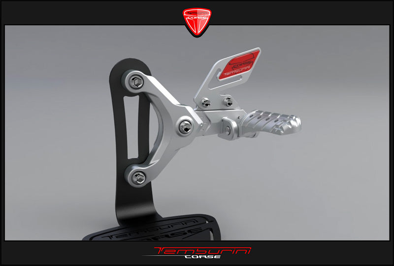Tamburini Corse Adjustable Left Footrest Assembly