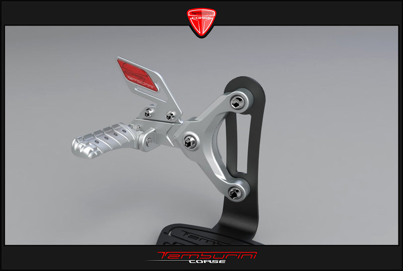 Tamburini Corse Adjustable Right Footrest Assembly